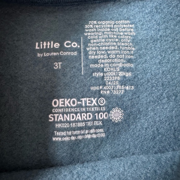 LC Little Co 3T Crewneck Sweatshirt - Picture 5 of 7